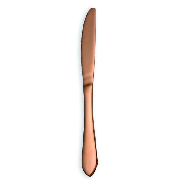 Vaisselle rosegold couteau