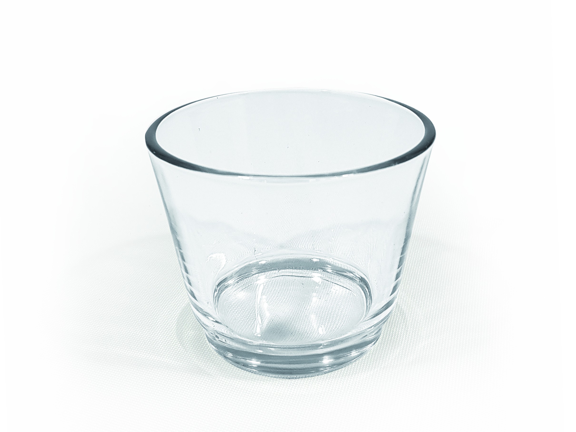 Verre petit photophore evase