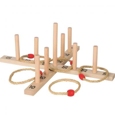 Jeux en bois des anneaux à louer