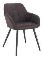 Fauteuil brun luxe location valais