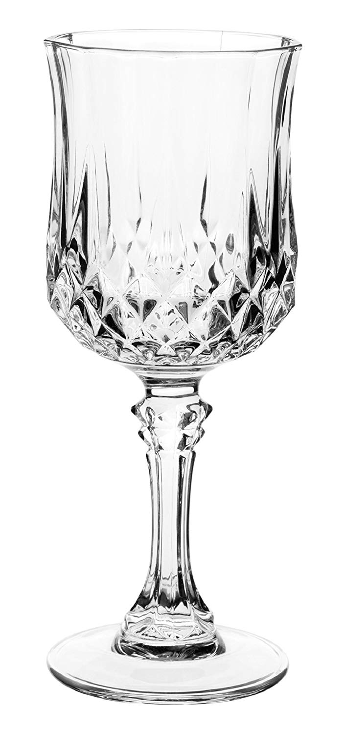 Verre à vin en cristal (17 et 25 cl)