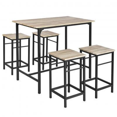 Table mi haute indus location 4 tabourets suisse valais 1