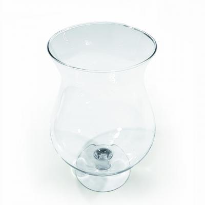 Verre transparent vase cognac